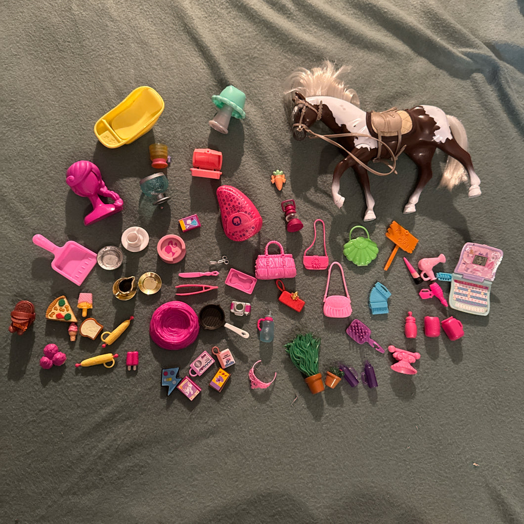 Assorted Barbie Accessories