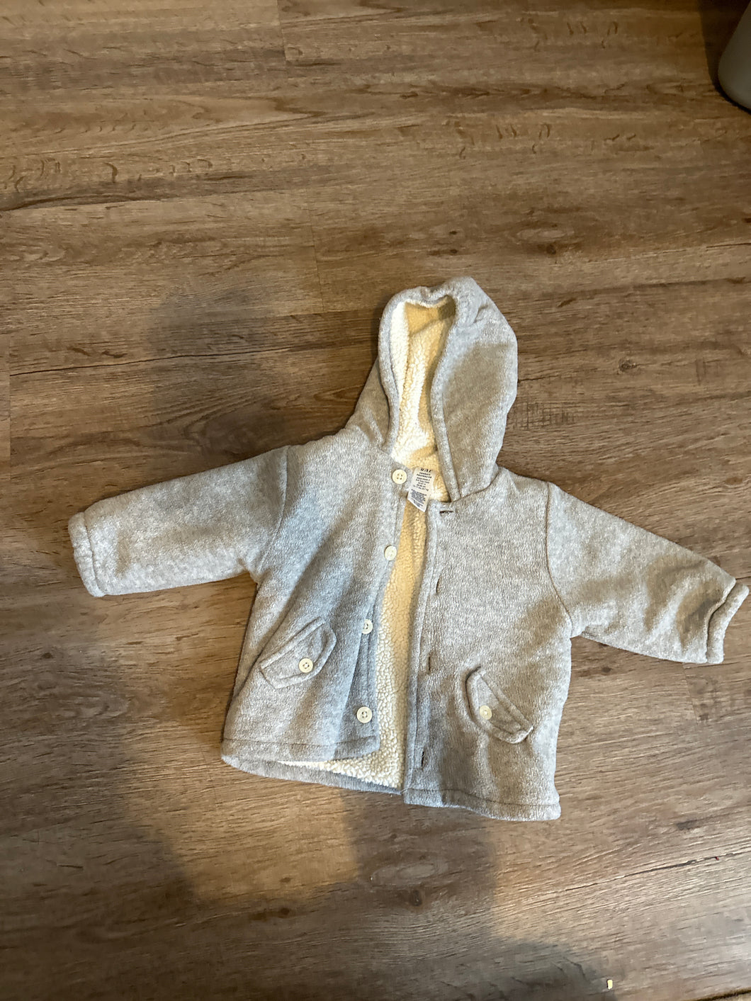 Gap Fleece Jacket Button up - size Newborn