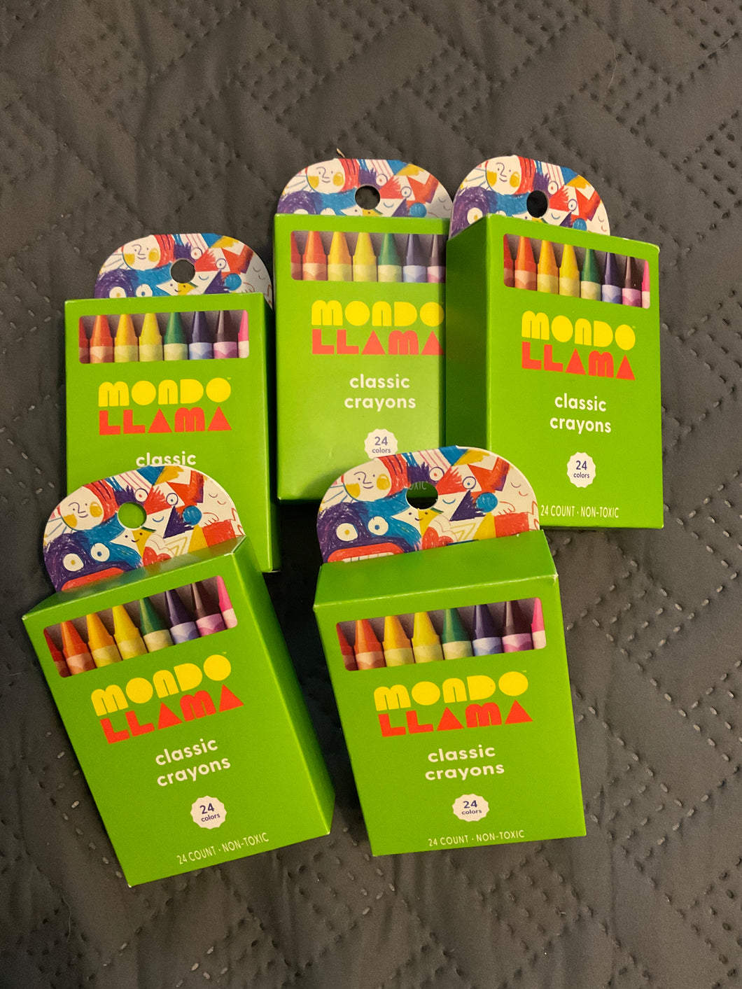 Mondo Llama crayons 5 packs Target store