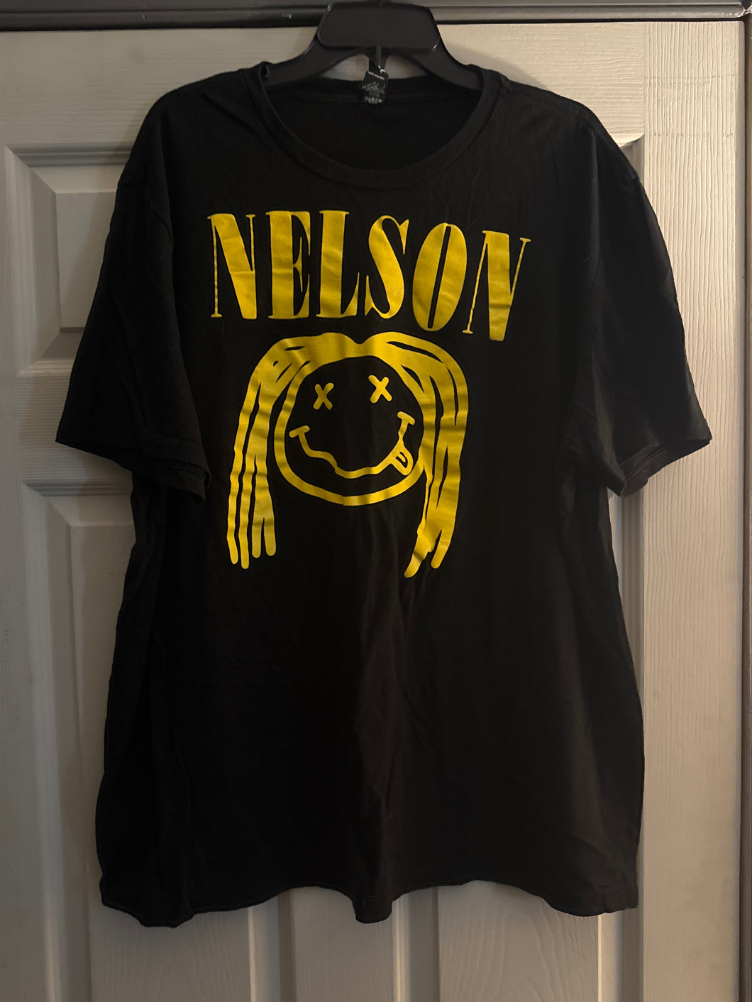 Nelson concert tee SS Black unisex 3xl - size Mens XL