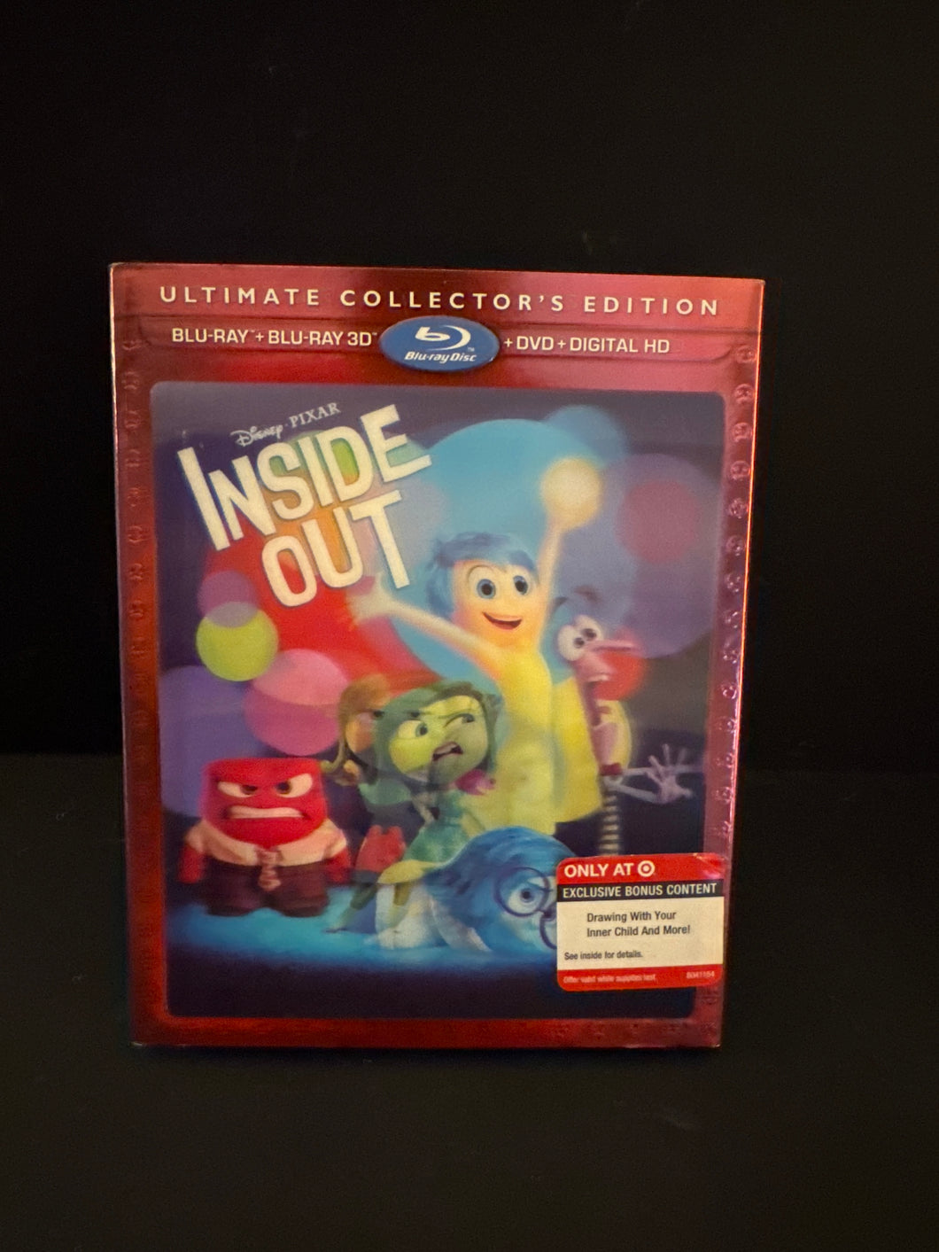 Disney Pixar Inside Out NEW 3D Blu-ray/dvd