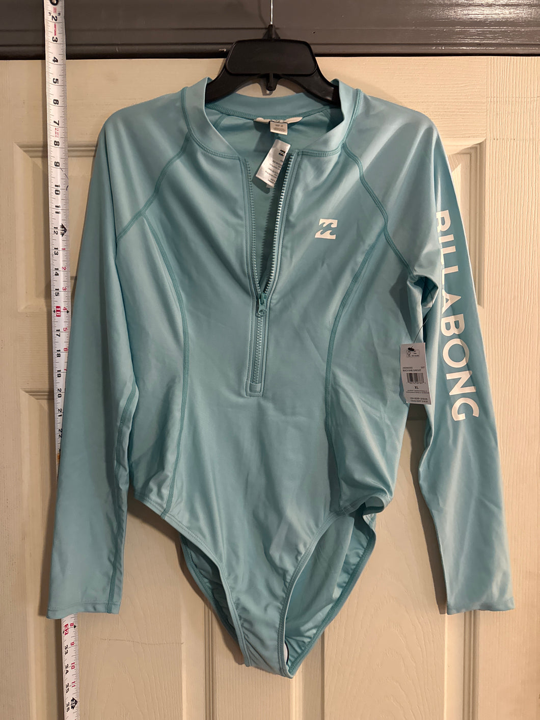 Billabong Beach Babe LS Surfsuit teal NWT - size Women XL (14)