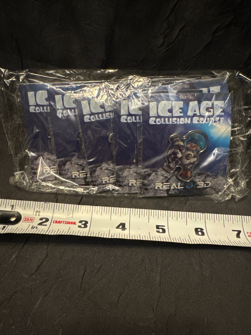 Ice Age Collision Course Pack of 7 pins NEW