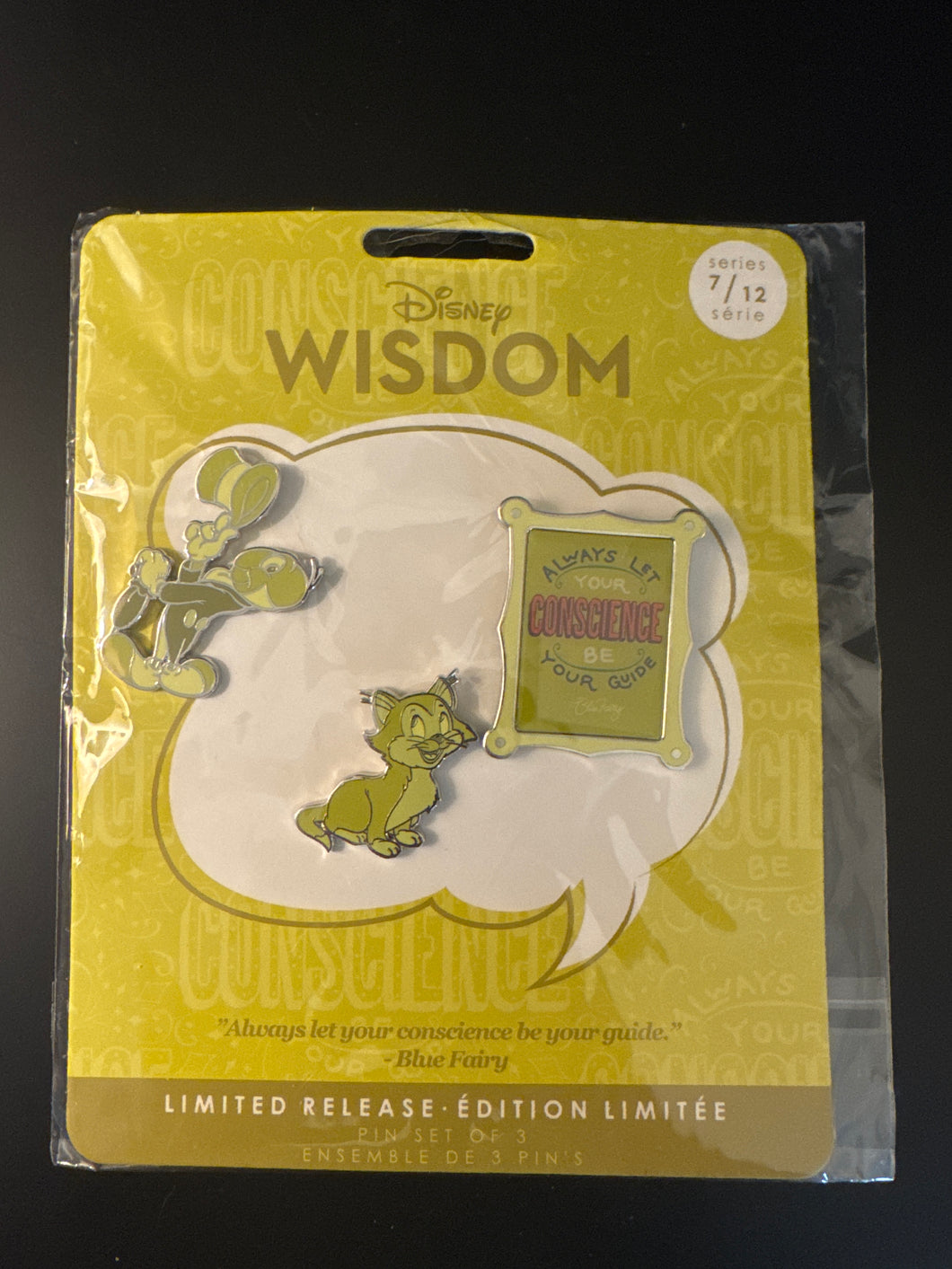 Disney Wisdom pin set NEW #7 of 12