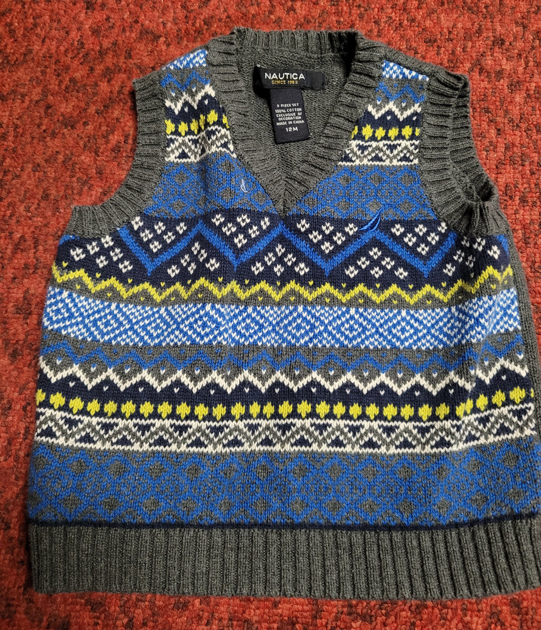 Sweater vest Nautica - size 12 Months