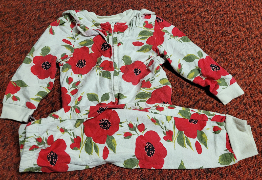 Flower outfit - size 12-18 Months
