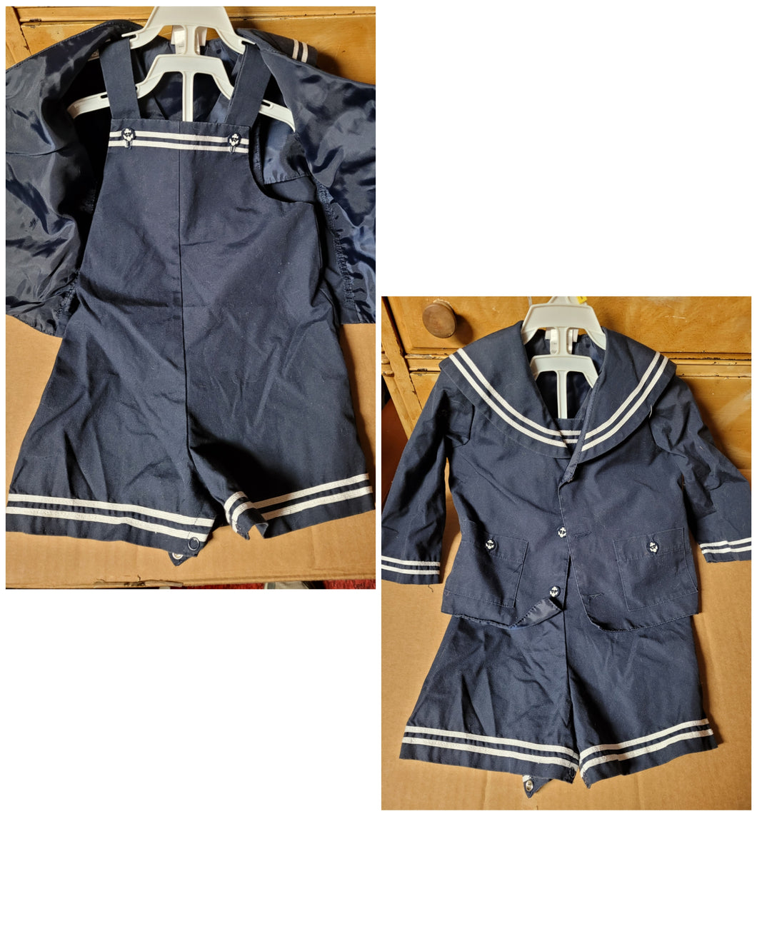 Sailer outfit Coat and - size 18 Months