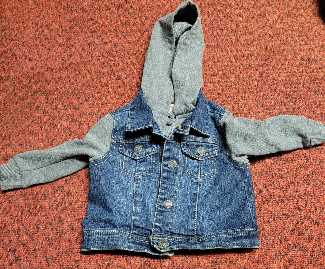 Jean jacket - size 12 Months