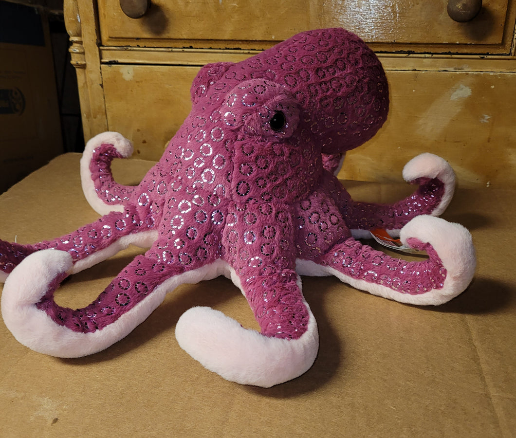 Octopus stuff animal Wild republic med size