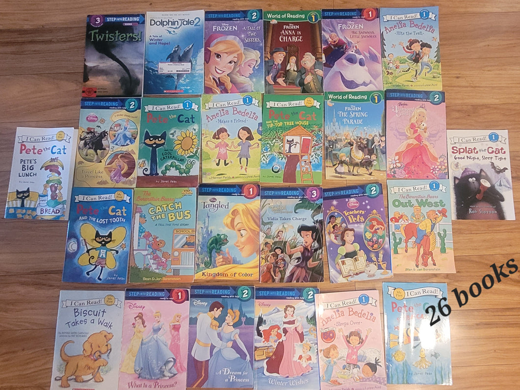 26 Step in2 reading book