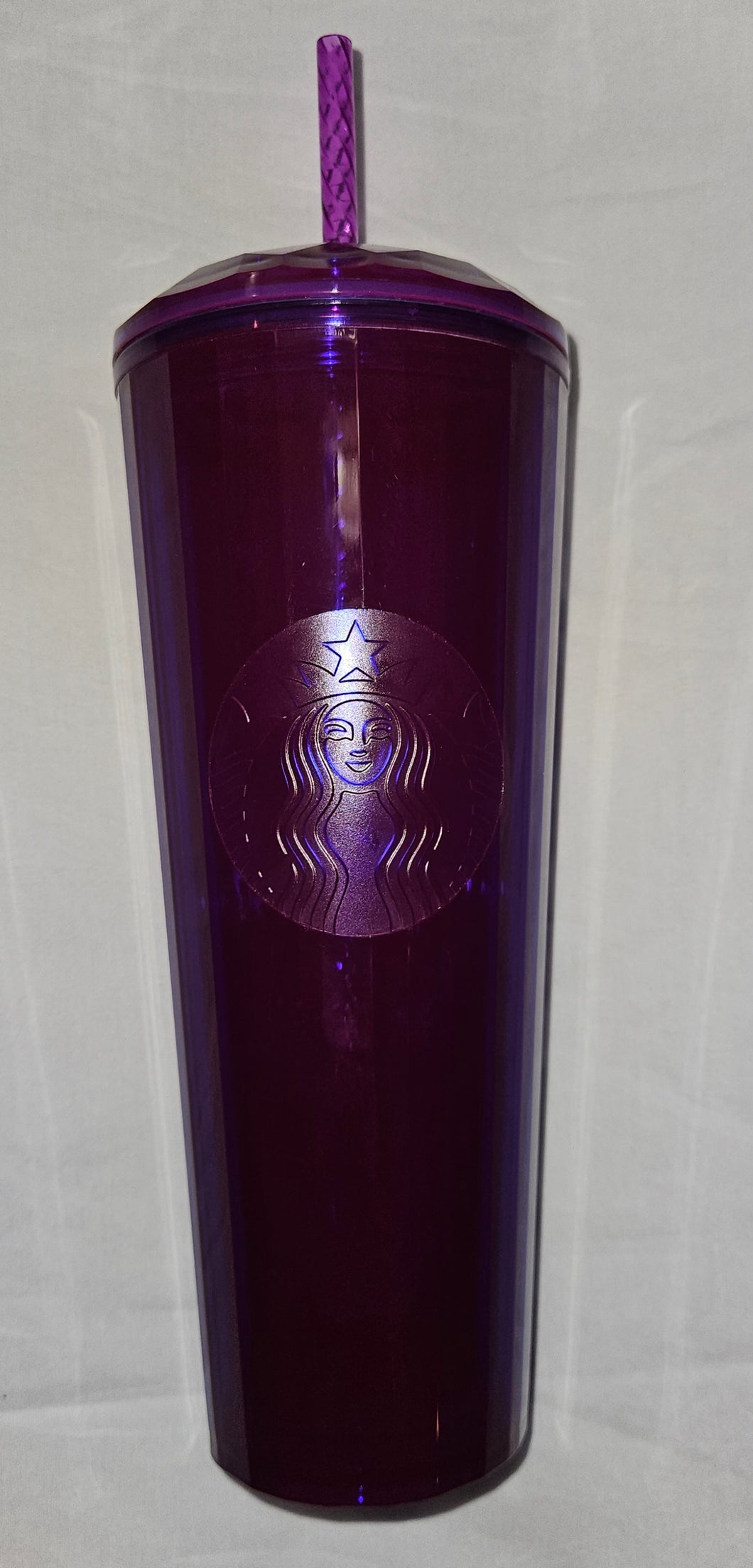 24oz Starbucks Tumbler New, Purple