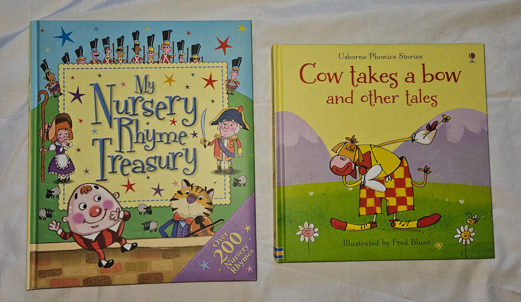 Nursery Rhymes & Usborne Multi story books