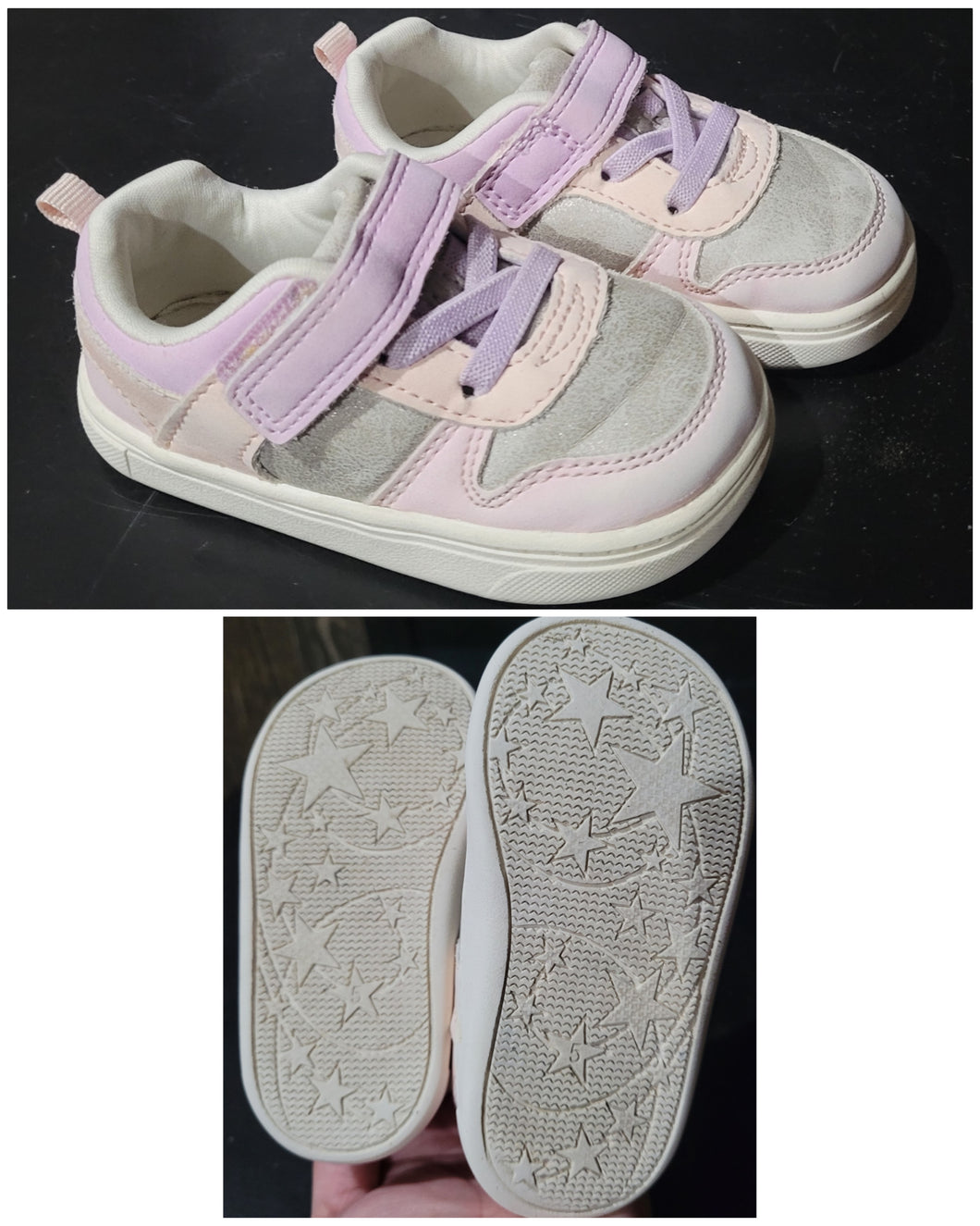 Stride rite shoes Pink, purple and grey - size Shoes-toddler 5