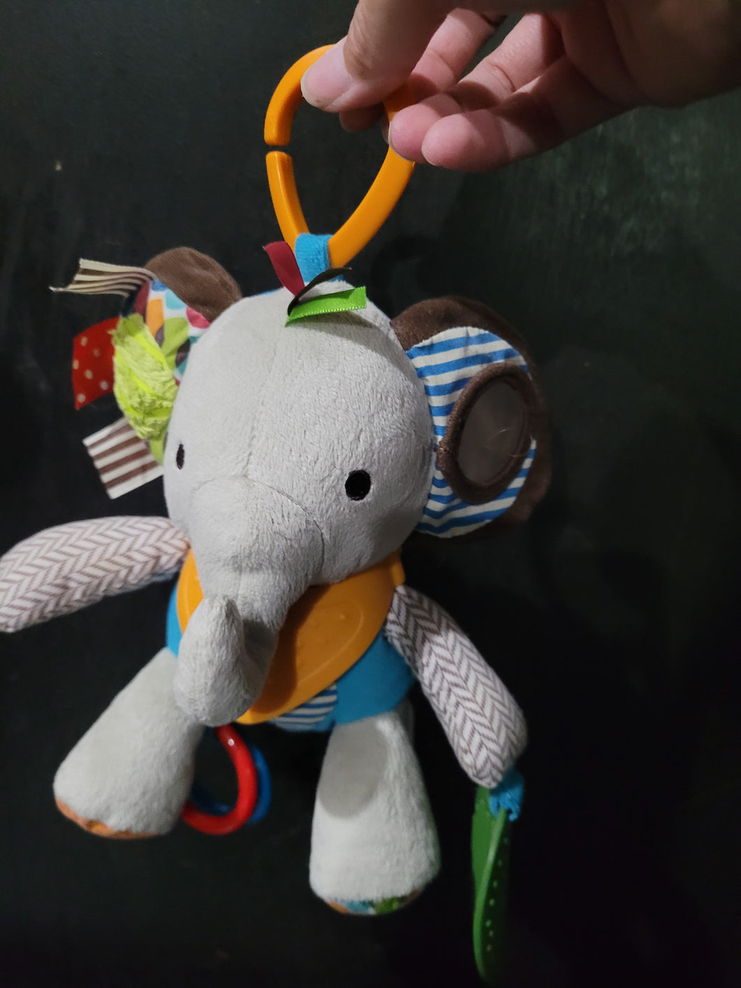 Elephant stroller toy