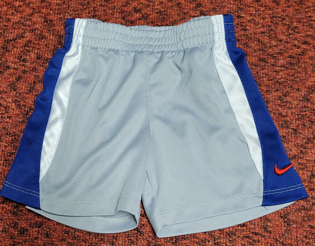 Nike shorts Grey,blue, white - size 12 Months