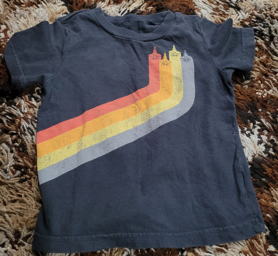 Grey rockets shirt - size 18 Months
