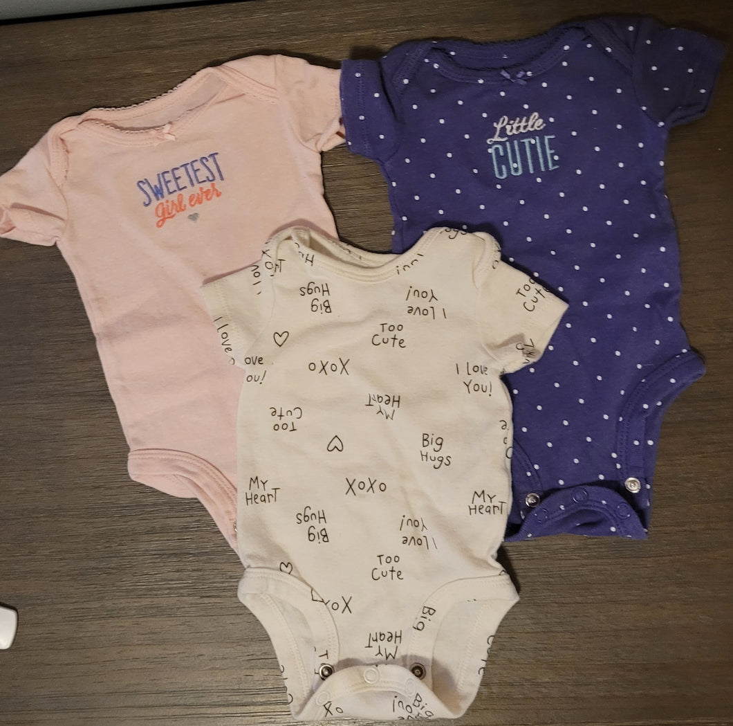 3 saying oneise - size Newborn