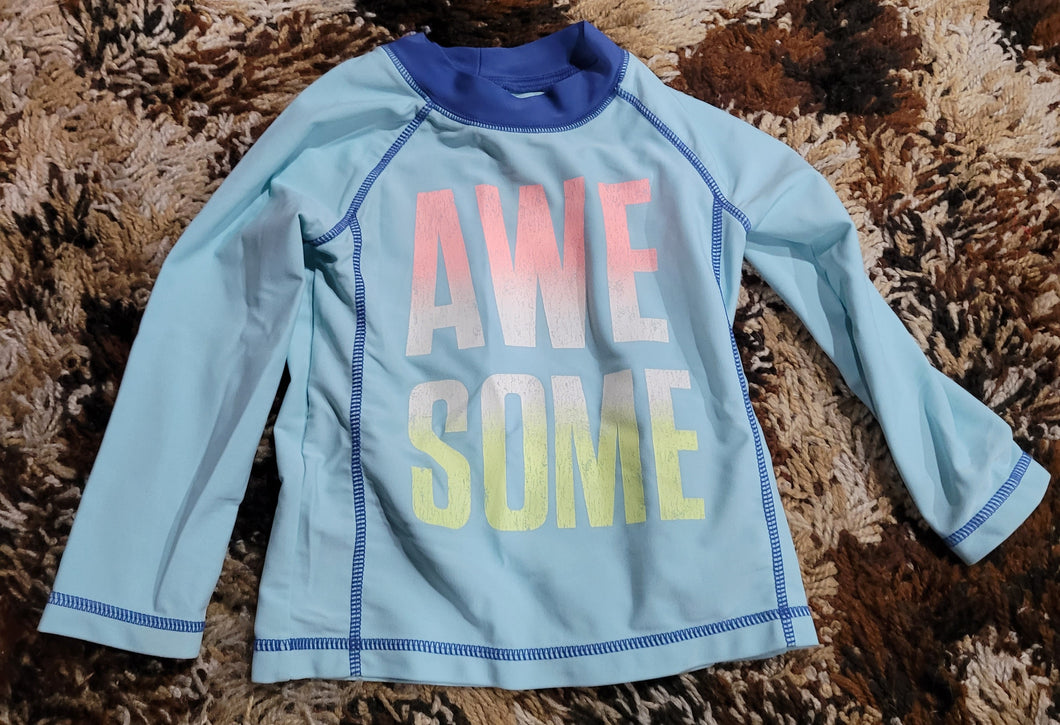 Awesome swimshirt Long sleeve - size 18 Months