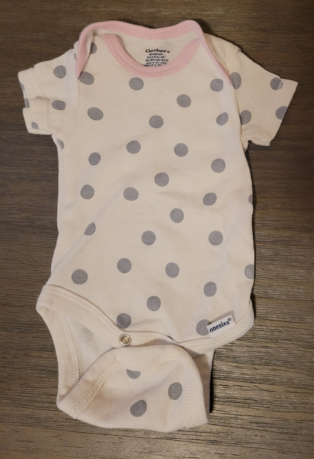 Poke a dot oneise - size Newborn