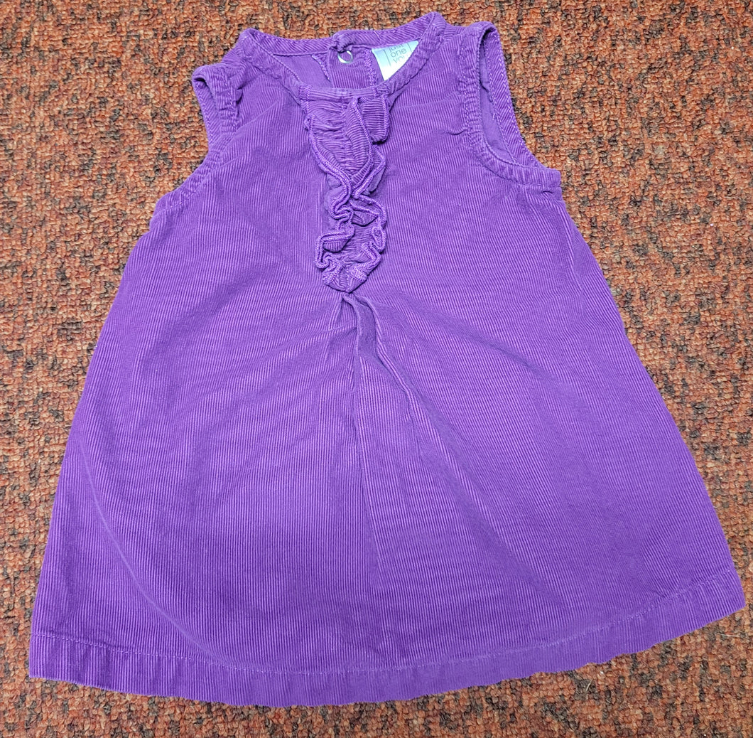 Purple dress - size 6 Months