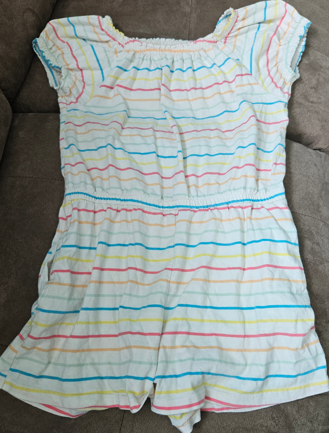 Old navy stripe Romper - size Kids 14