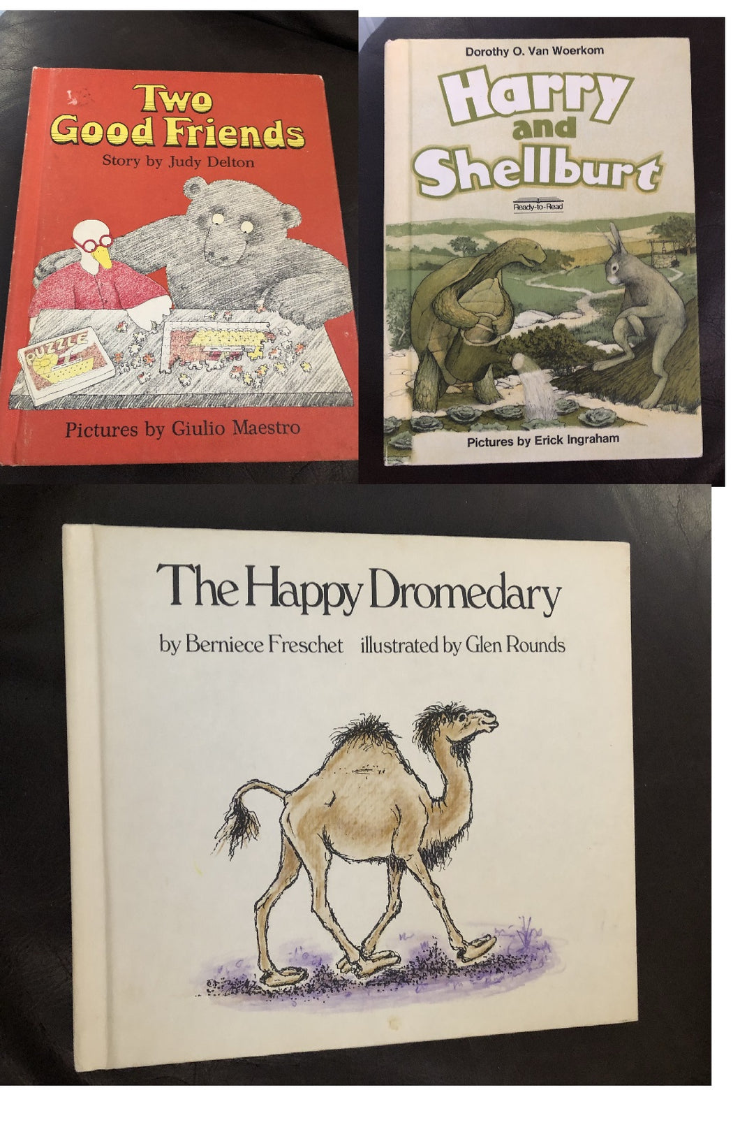 3 hard cover Harry, Two Good,