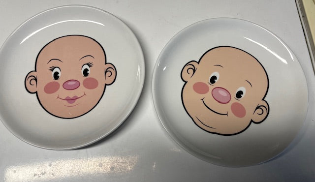 Face plates 9 diameter each