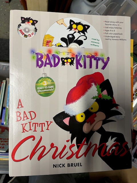 Bad Kitty Christmas hard cover w CD