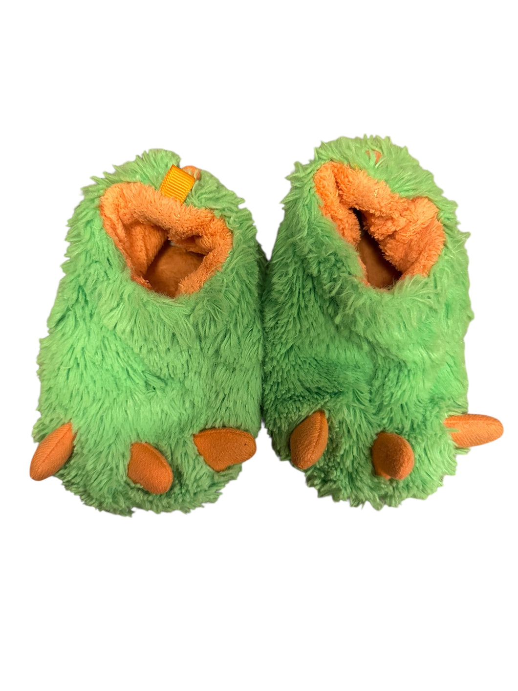 Monster feet slippers Green - size Shoes-toddler 5