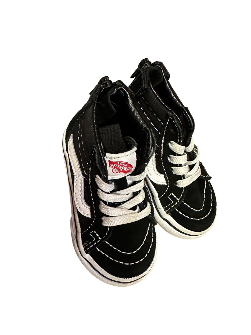 Vans black/white - size Shoes-Toddler 4