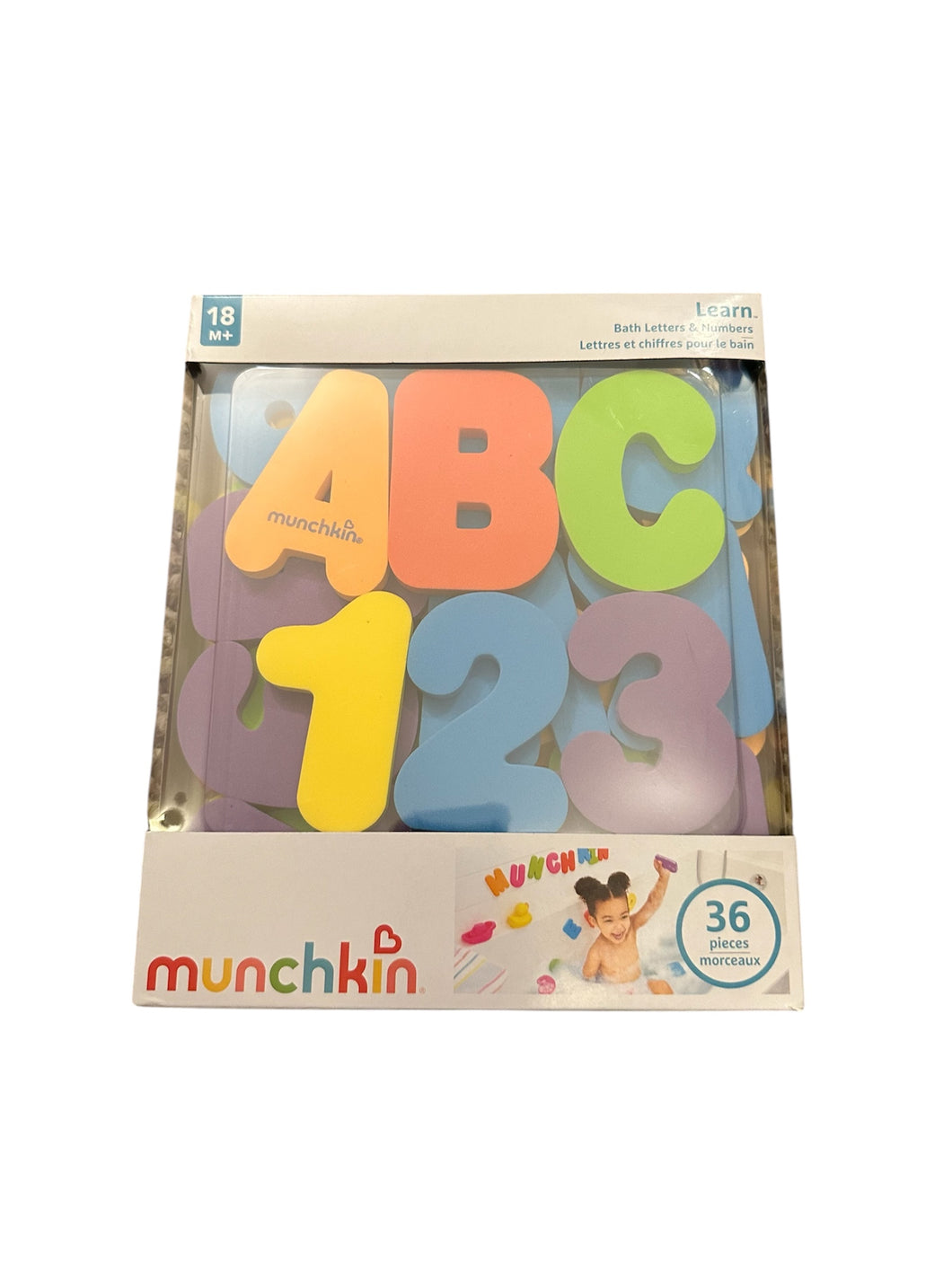 Foam Bath Letters