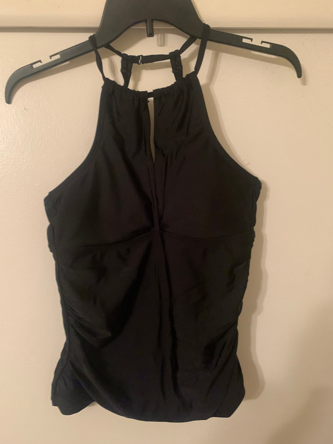 Black Tankini Top  - size Junior Girls S (3-5)