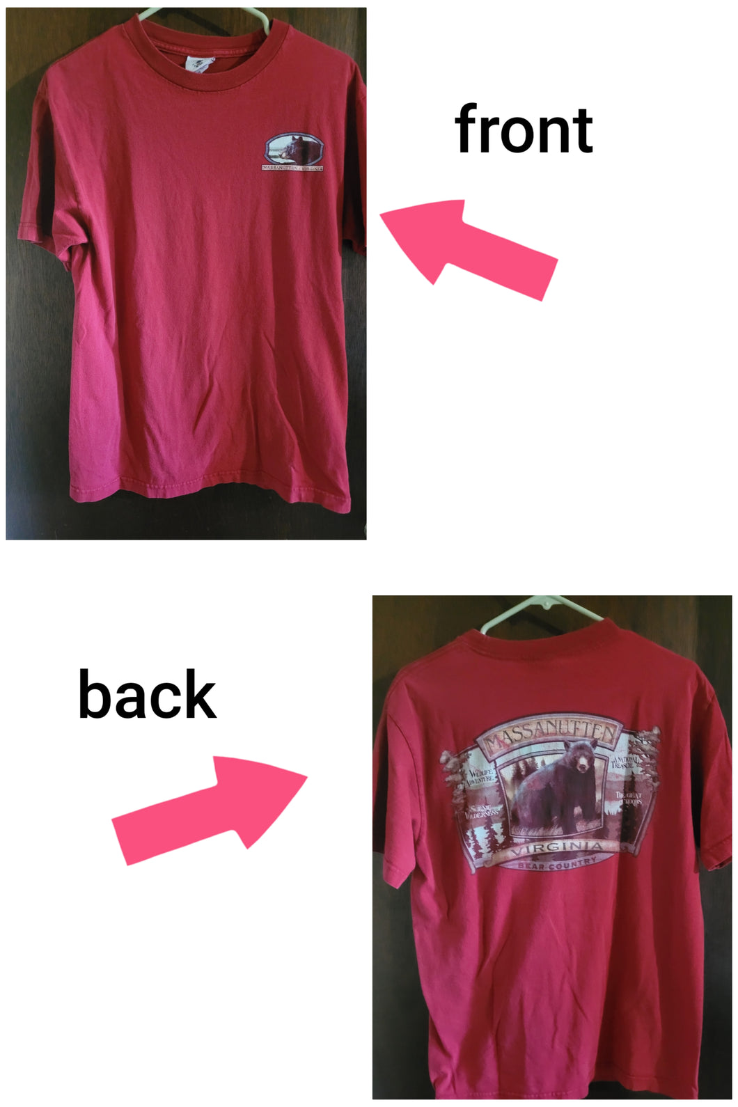 Massanutten shirt - size Women M (8-10)