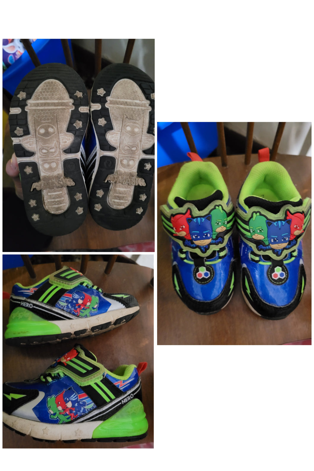 Pj mask toddle shoes Light up - size Shoes-toddler 7