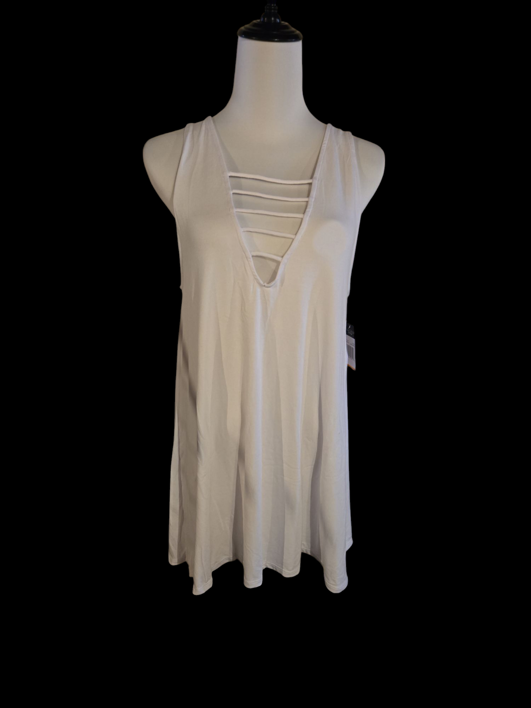 White swim cover - size Women S (4-6)