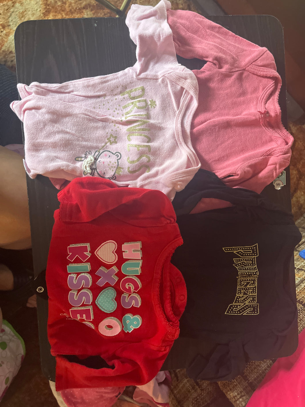 Set of 4 Long Sleeves - size 0-3 Months