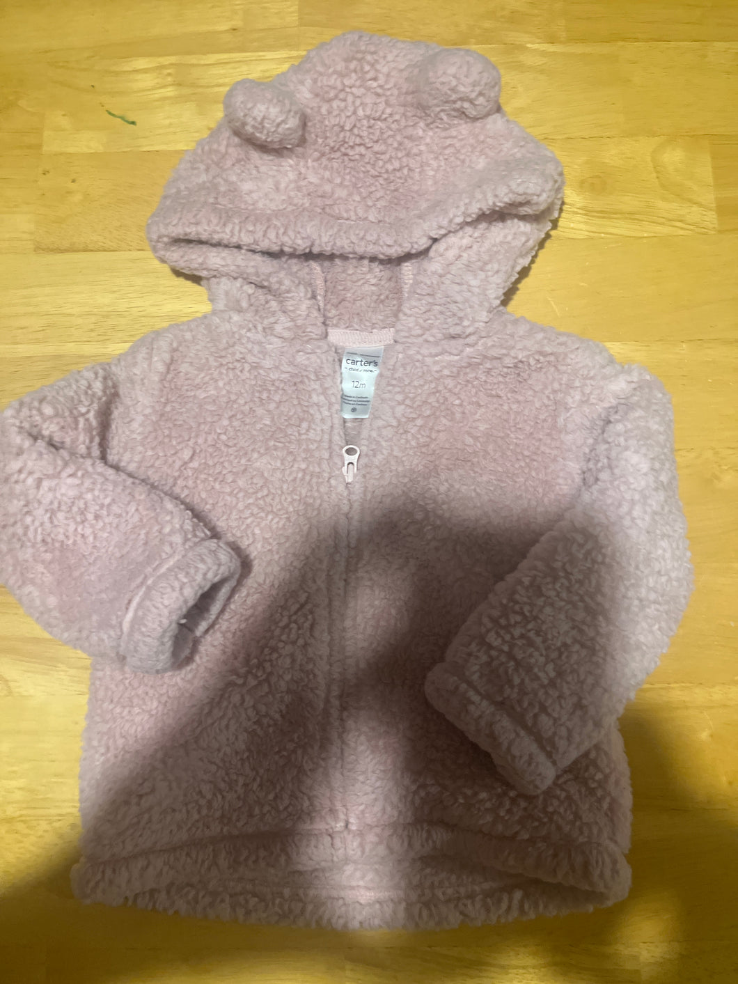 Long Sleeve Sweater Hoodie Coat - size 12 Months