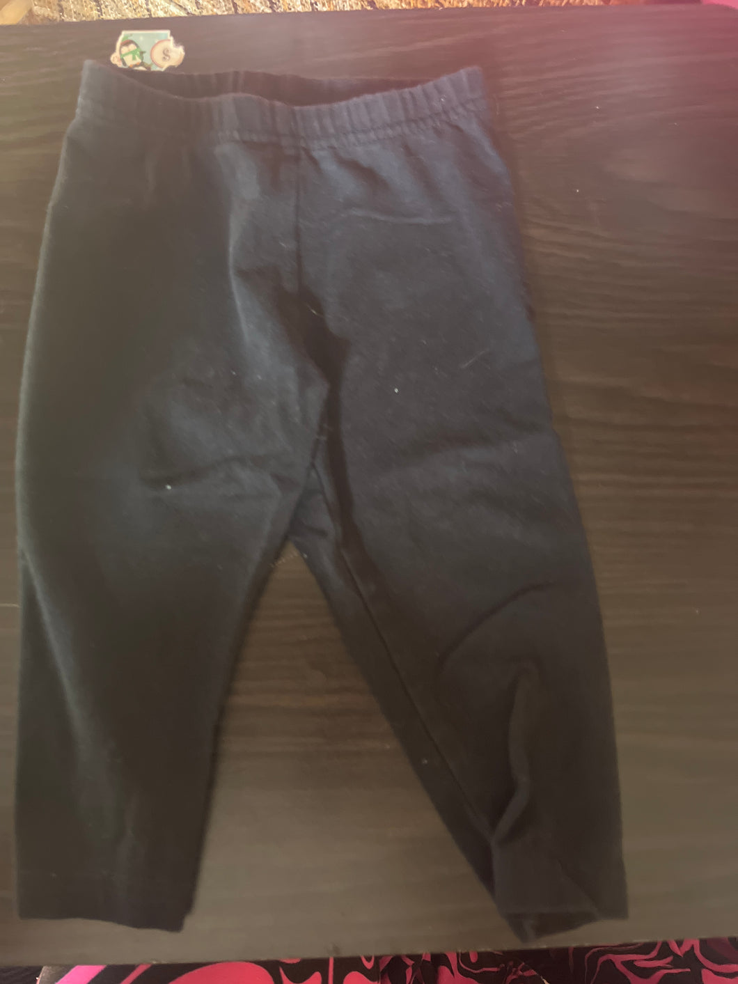 Black Pants  - size 9 Months