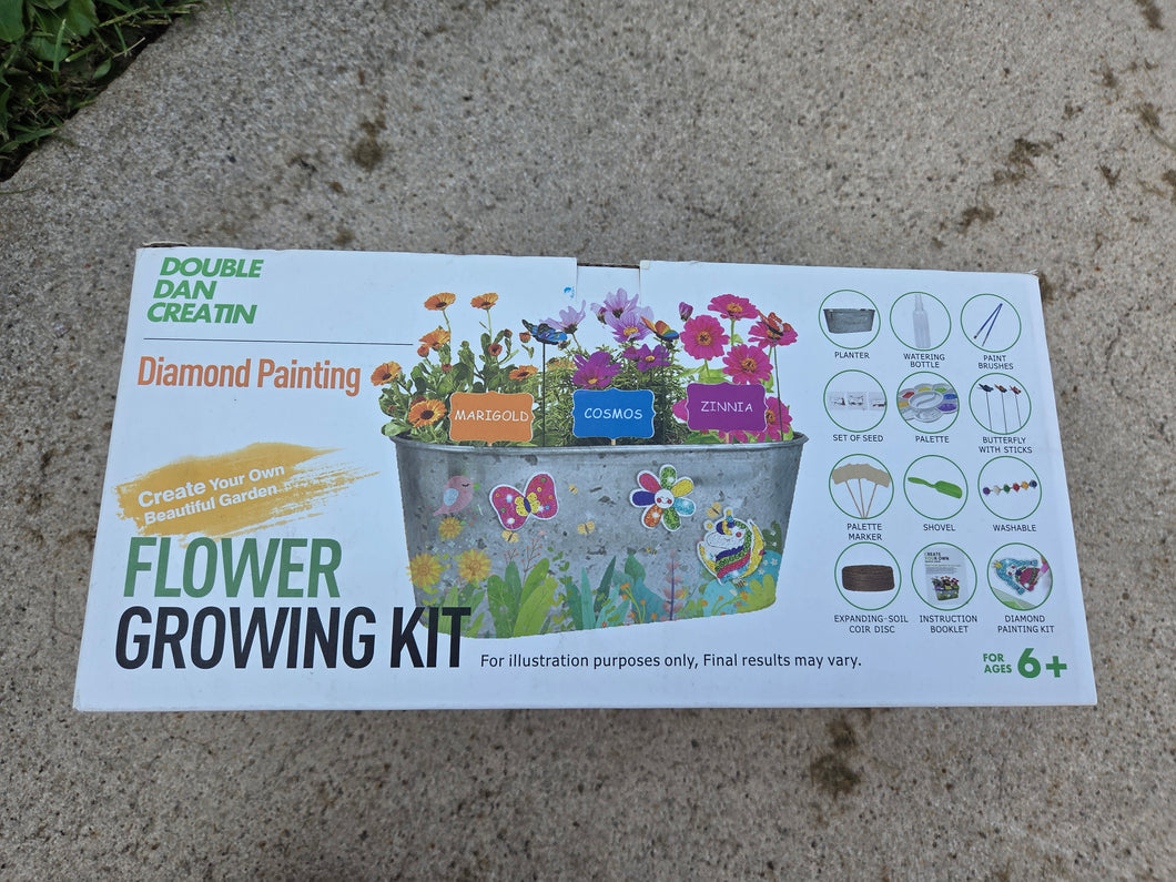 New flower garden kit