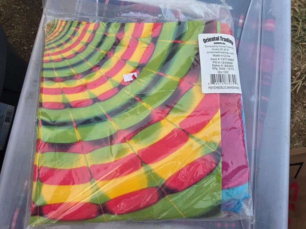 New tye dye bandana s