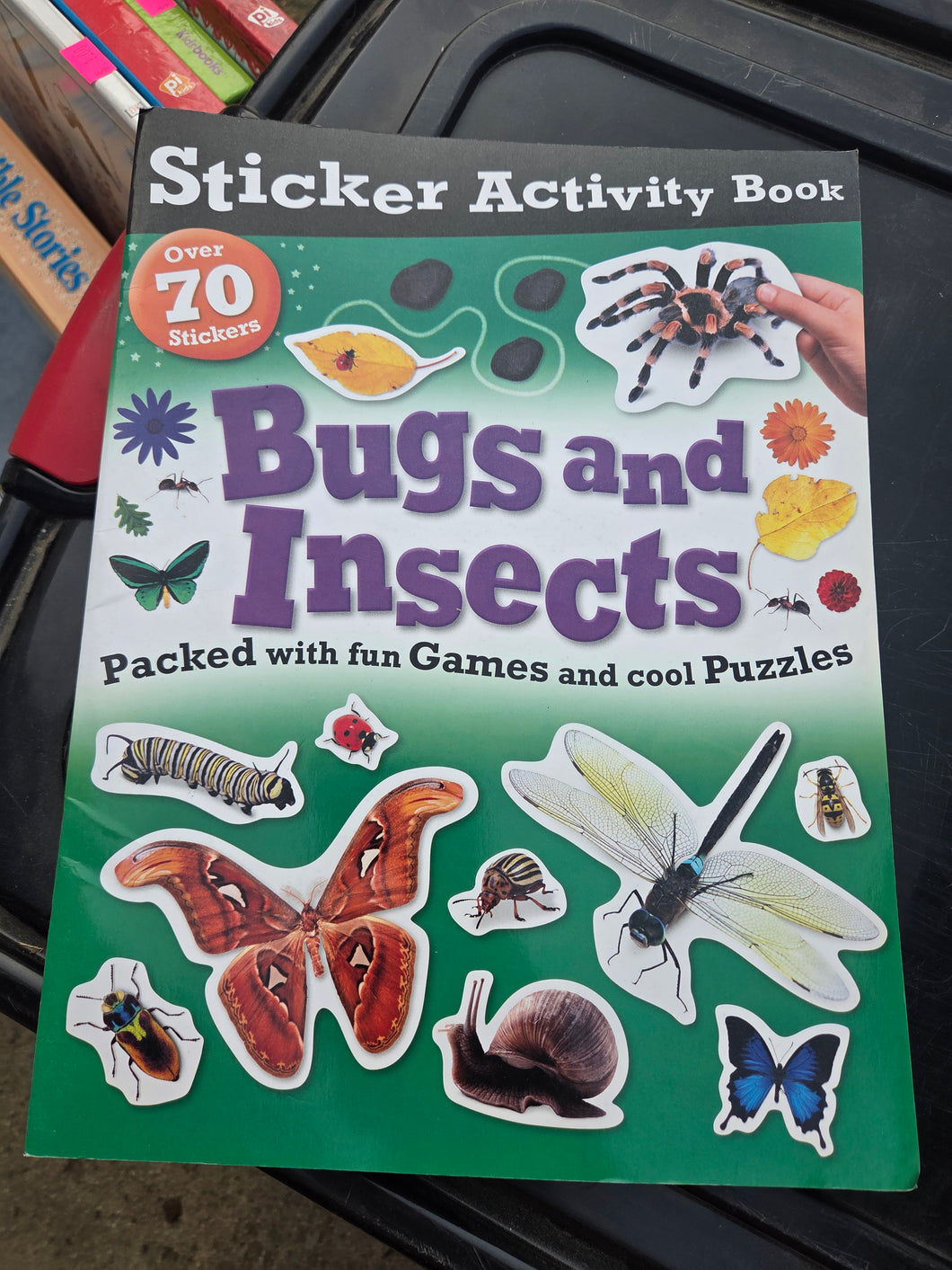 Bug sticker book