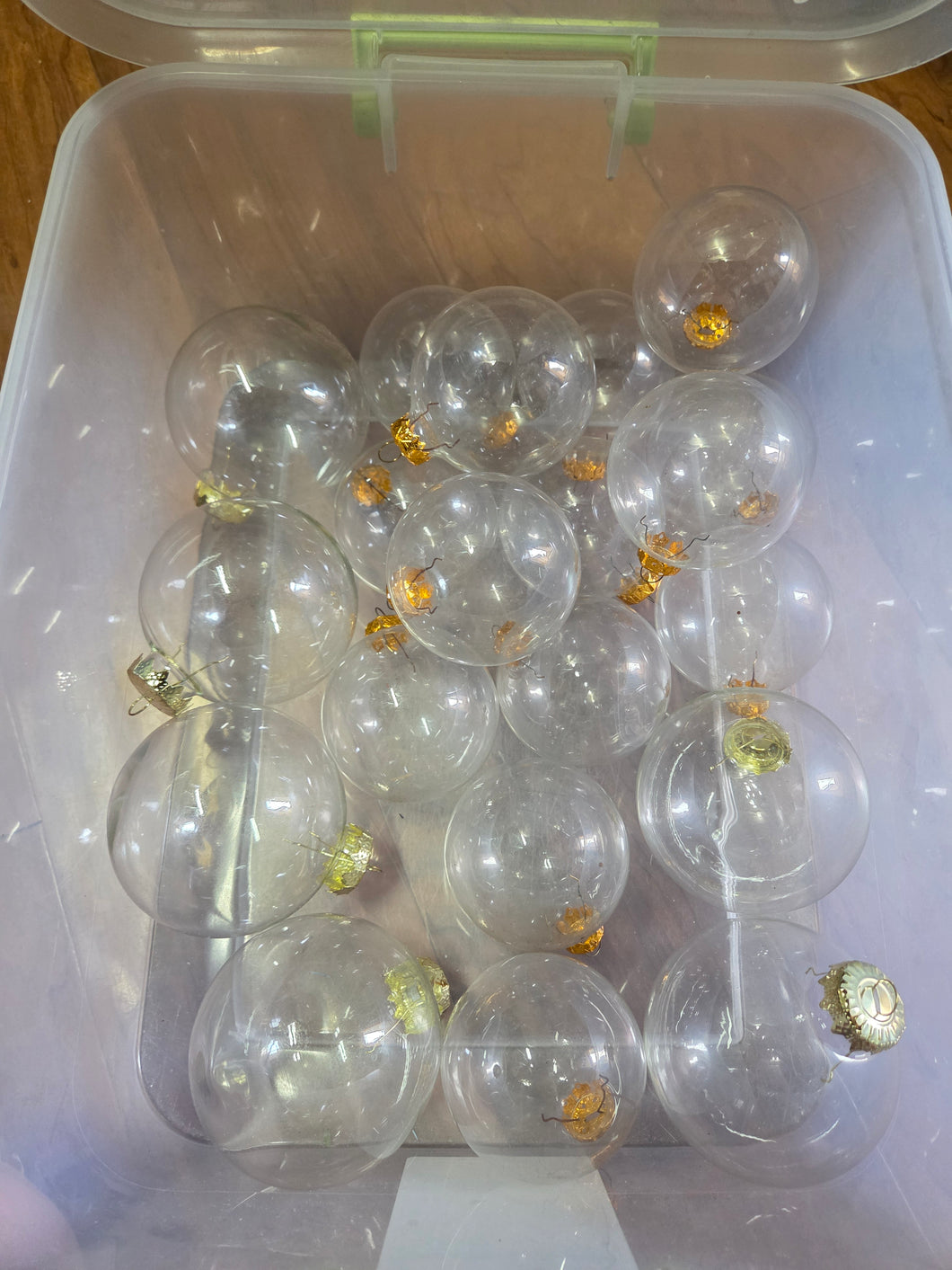 Glass balls Tote nit included