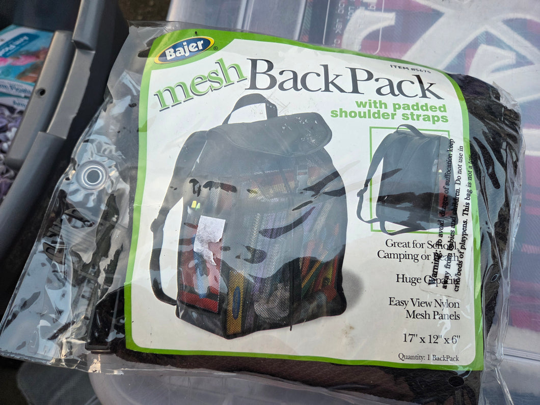 New meshbackpack