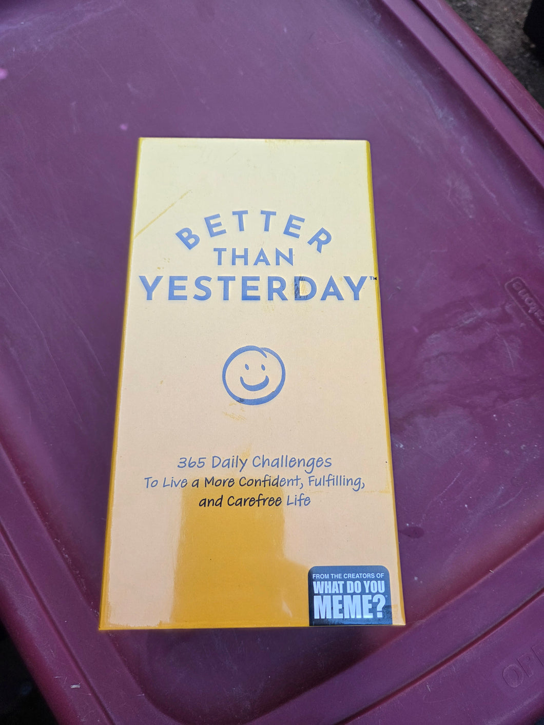 Better then yesterday Brand new