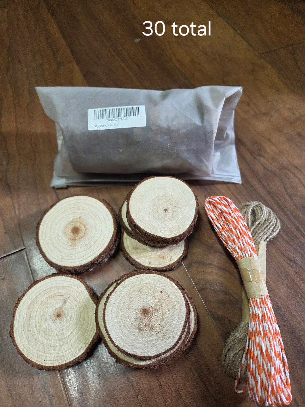 Wood slices