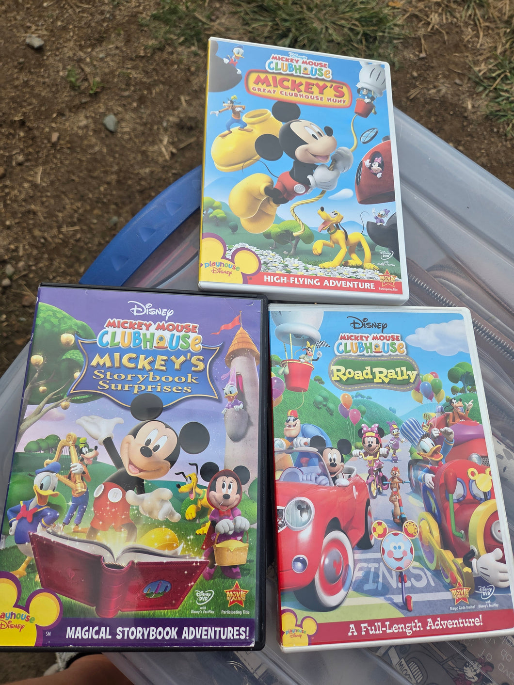 Mickey dvd lot