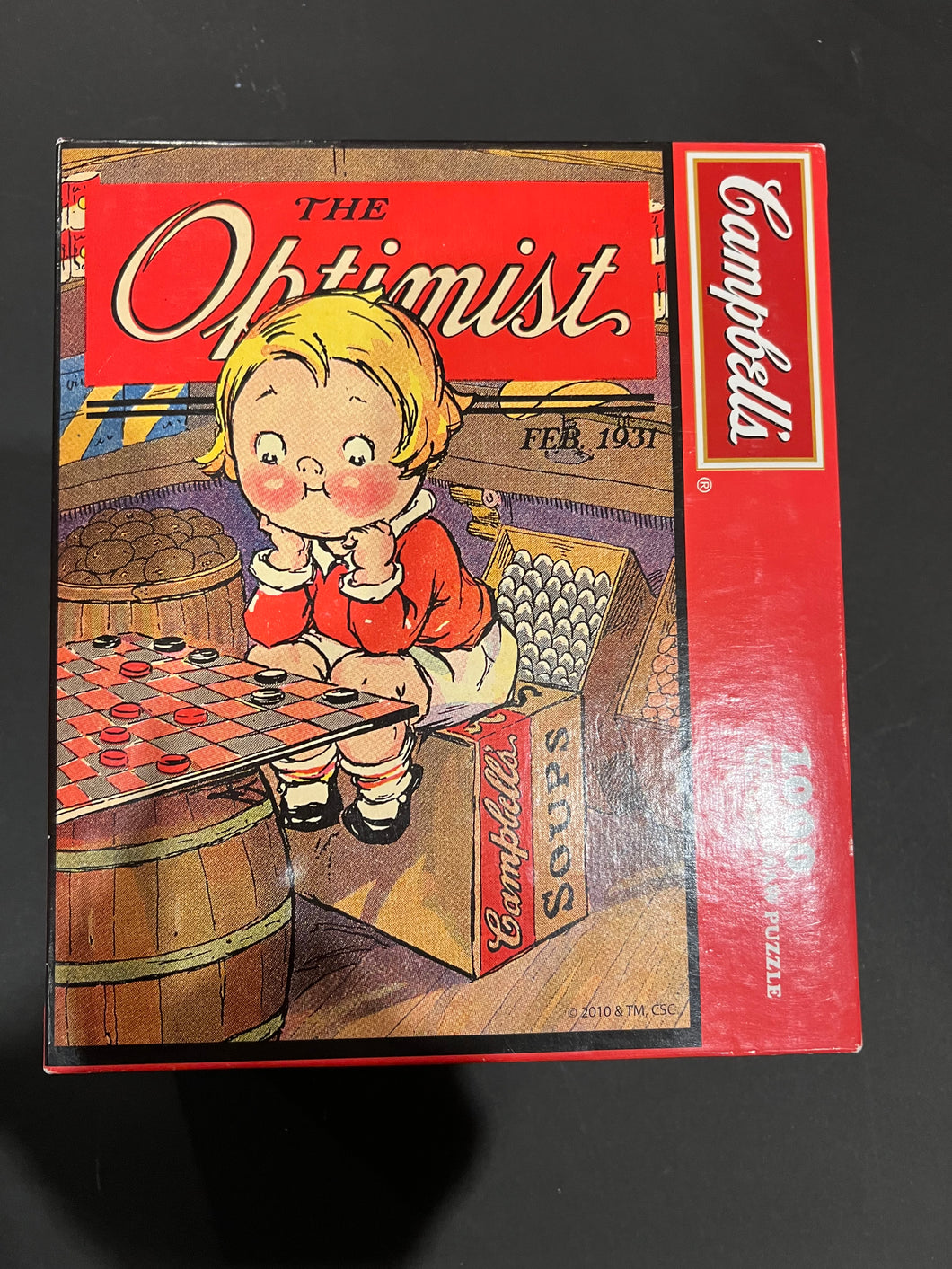 CAMBELLS 1000 PC PUZZLE THE OPTIMIST