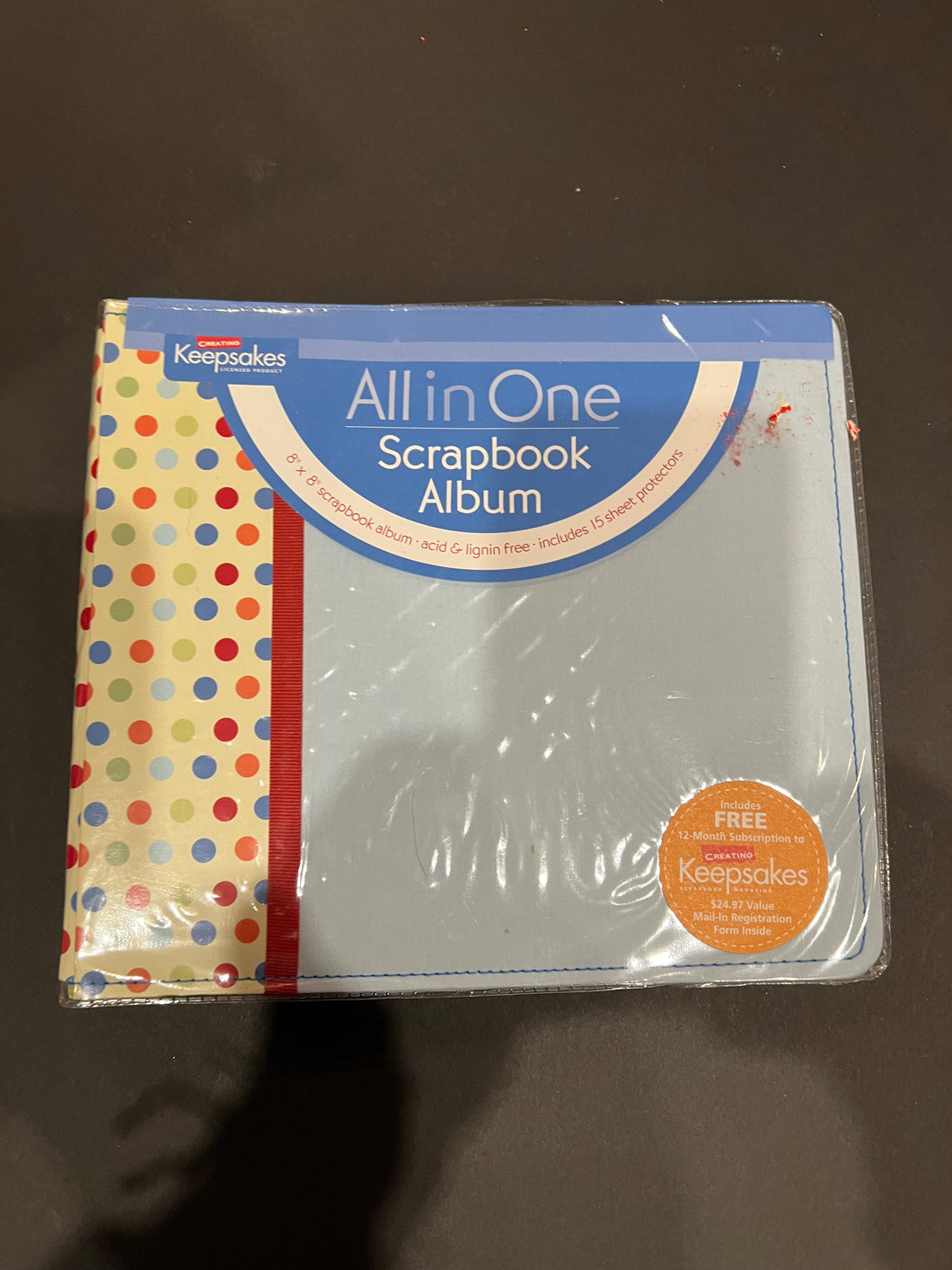 8X8 SCRAPBOOK ALL IN ONE SCRAPBOOK