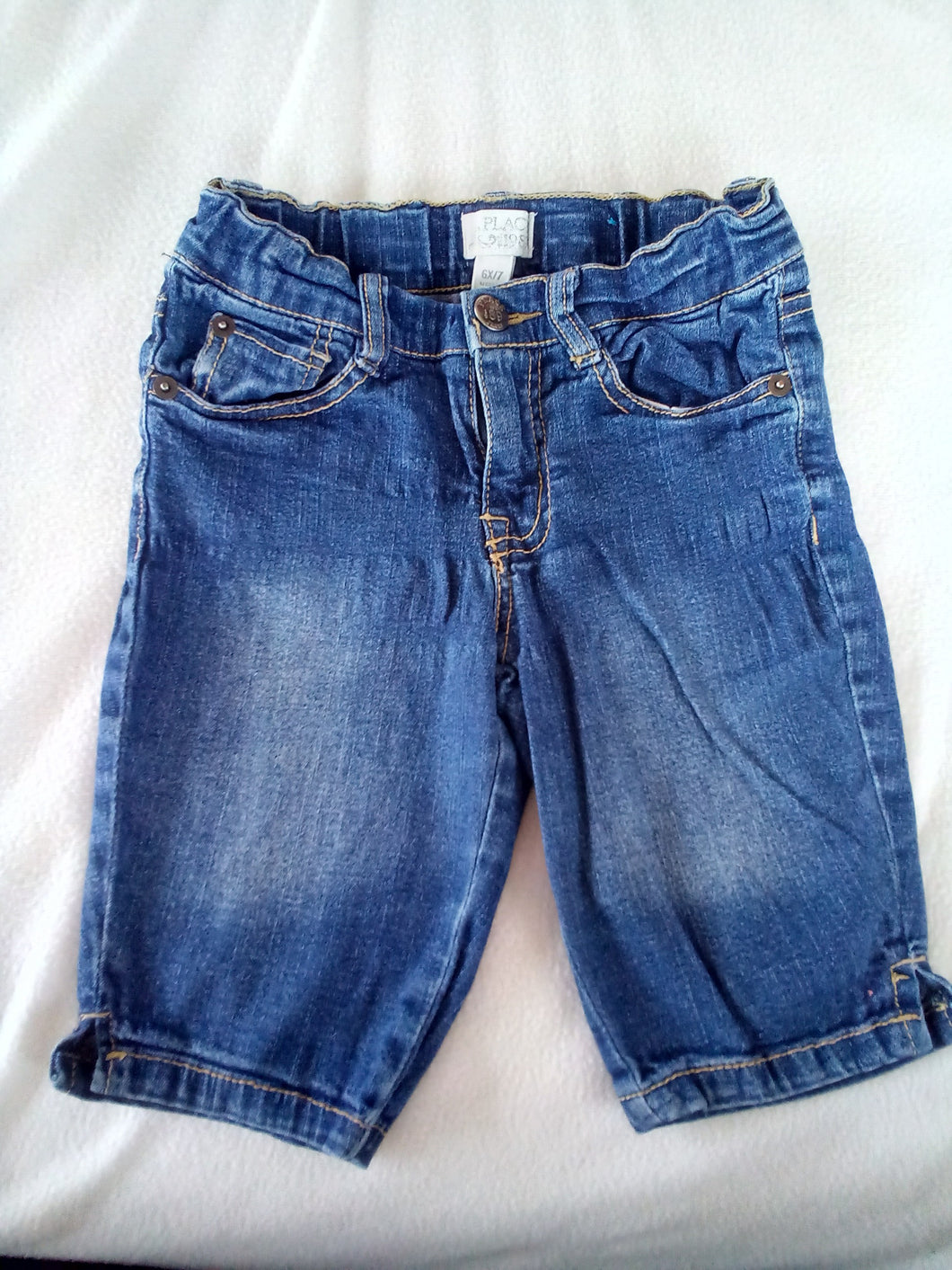 Place denim Bermuda shor - size Kids 6