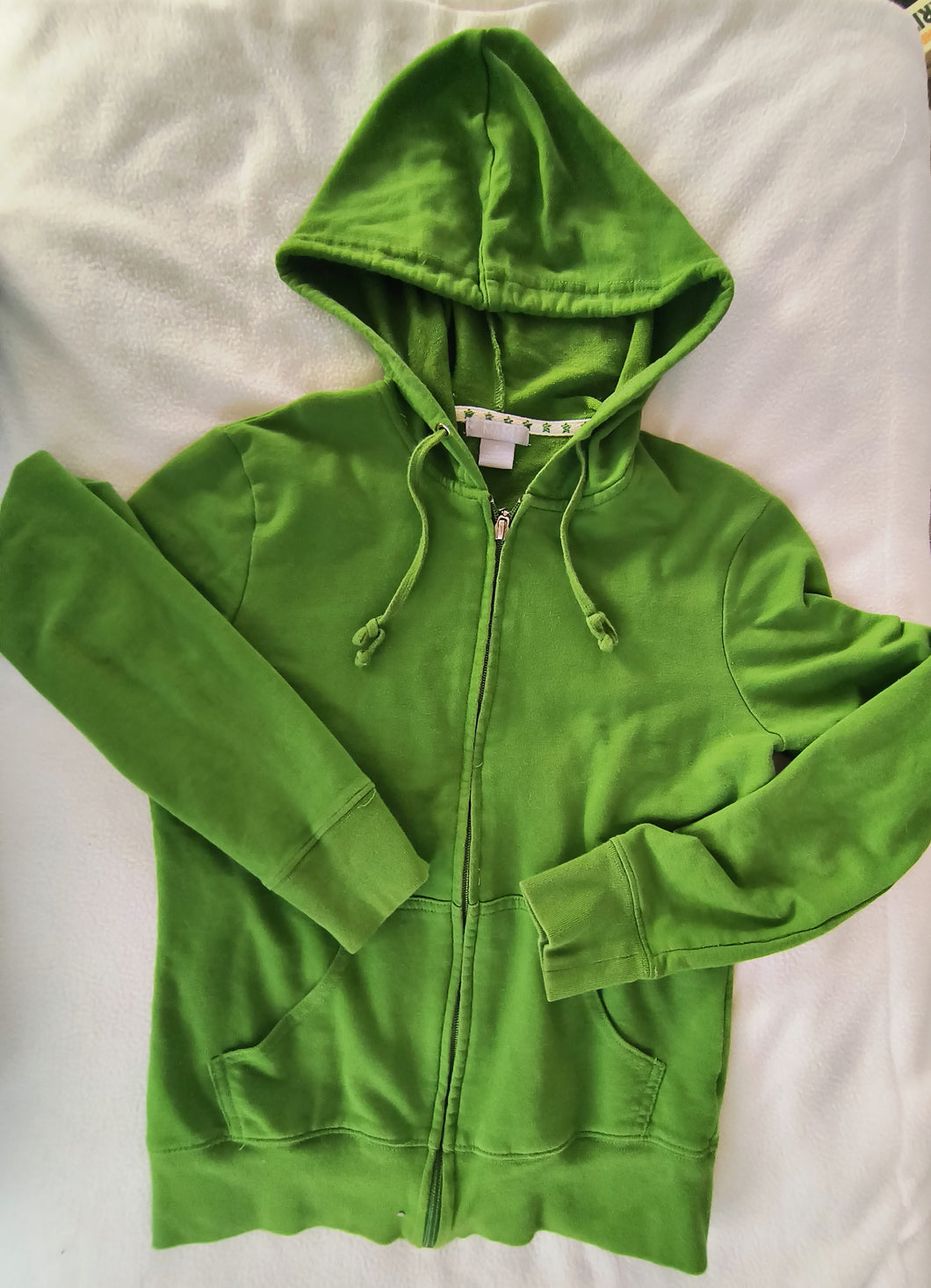 Max full zip hoodie moss green - size Kids 10